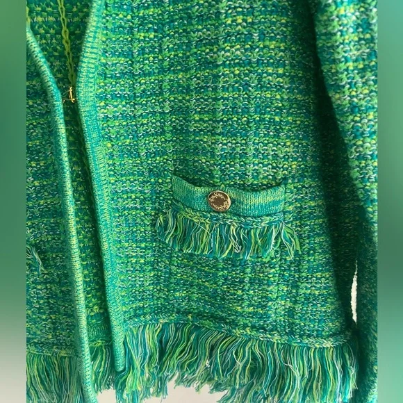 Lilly Pulitzer Simora fringe cardigan - Picture 4 of 4